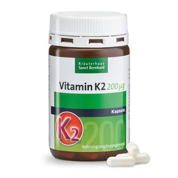Sanct Bernhard Vitamin K2 MK-7 200 µg Kapseln 120 Stück – Bild 1 von 1