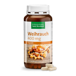 Sanct Bernhard Weihrauch Boswellia Kapseln 180 Stück – Bild 1 von 1