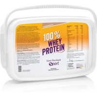 Produktbild von Sanct Bernhard Whey Protein Konzentrat 100 % Neutral Pulver vegetarisch ohne Zusatzstoffe 1000 g