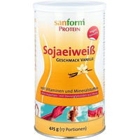 Produktbild von Sanform Sojaeiweiss Protein Pulver Vanille vegan laktosefrei glutenfrei 425 g