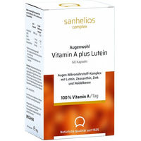 Produktbild von Sanhelios Augenwohl Vitamin A und Lutein Kapseln vegan 60 Stück