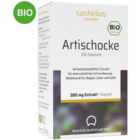 Produktbild von Sanhelios Bio Artischocke Kapseln vegan