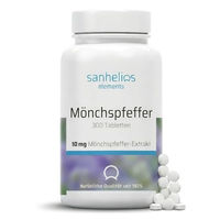 Produktbild von Sanhelios Mönchspfeffer 10 mg Tabletten 300 Stück vegan ohne Zusatzstoffe