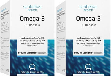Sanhelios Omega 3 Kapseln ohne Zusatzstoffe – Bild 1 von 1