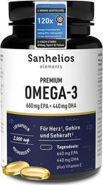 Sanhelios Premium Omega-3 Kapseln – Bild 1 von 1