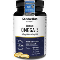 Produktbild von Sanhelios Premium Omega-3 Kapseln