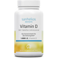 Produktbild von Sanhelios Vitamin D3 Tabletten 1000 IE 365 Stück