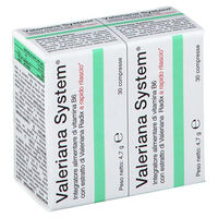 Produktbild von Sanifarma Valeriana System Tabletten mit Vitamin B6 pflanzlicher Ursprung 60 Stück