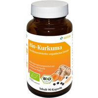 Produktbild von Sanitas BIO-Kurkuma Extrakt Kapseln Bio 90 Stück