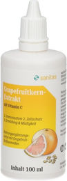 Sanitas Grapefruit Kern Extrakt Bio Tropfen – Bild 1 von 1