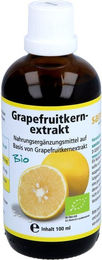 Sanitas Grapefruitkernextrakt Bio Tropfen 100 ml – Bild 1 von 2
