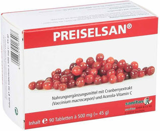 sanitas PREISELSAN Tabletten bio laktosefrei glutenfrei 90 Stück – Bild 1 von 2