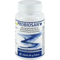 Produktbild von Sanitas Probiosan+ Pulver 60 g glutenfrei laktosefrei zuckerfrei hefefrei