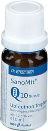 Sanomit Q10 Tropfen mit Ubiquinon von MSE Pharmazeutika GmbH 30 ml – Bild 1 von 2