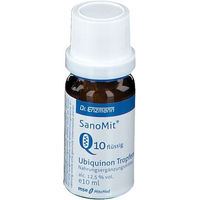 Produktbild von Sanomit Q10 Tropfen mit Ubiquinon von MSE Pharmazeutika GmbH 30 ml