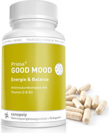 Sanopoly Priosa Good Mood Kapseln mit 5-HTP aus Griffonia vegan 90 Stück – Bild 1 von 1