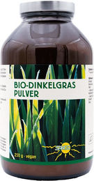 Sanos Bio Dinkelgras-Pulver vegan glutenfrei ohne Zusatzstoffe 250 g – Bild 1 von 2