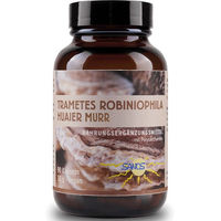 Produktbild von Sanos Trametes Robiniophila Pilzextrakt Kapseln vegan glutenfrei laktosefrei ohne Zusatzstoffe