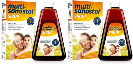 Sanostol Multi-Vitamin Präparat zuckerfrei für Kinder ab 1 Jahr in flüssiger Form – Bild 1 von 1