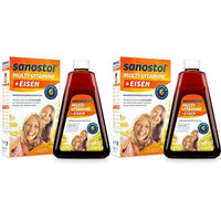 Produktbild von Sanostol plus Eisen mit 9 Vitaminen von DR. KADE als Flüssigkeit für Kinder, Erwachsene sowie Schwangere und Stillende