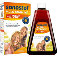 Produktbild von Sanostol plus Eisen Saft für Kinder und Erwachsene 230 ml