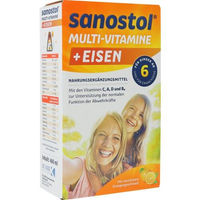 Produktbild von Sanostol plus Eisen Saft mit Eisen-Gluconat für Kinder und Erwachsene