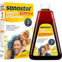 Produktbild von Sanostol Saft zuckerfrei für Kinder und Erwachsene