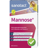 Produktbild von Sanotact Ascorbinsäure Tabletten glutenfrei und laktosefrei 30 Stück