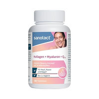 Produktbild von sanotact Beauty-Kollagen-Kombi mit Kollagen, Hyaluron und Q10 Kapseln, 180 Kapseln