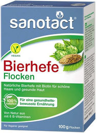 Sanotact Bierhefe Flocken vegan laktosefrei und zuckerfrei – Bild 1 von 1