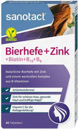 sanotact Bierhefe und Zink Tabletten – Bild 1 von 1