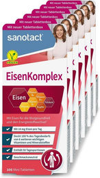 sanotact Eisen Komplex vegan Mini-Tabletten für Frauen, Schwangere und Stillende – Bild 1 von 2