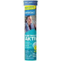 Produktbild von Sanotact Elektrolyte Aktiv Brausetabletten Neutral 120 Stück