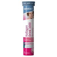 Produktbild von sanotact Kollagen Drink Brausetabletten glutenfrei und laktosefrei 20 Stück