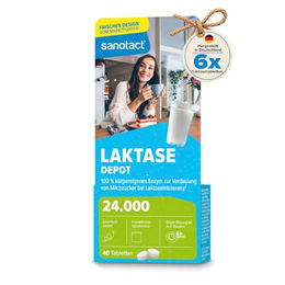 sanotact Laktase 24.000 Depot Tabletten 240 Stück – Bild 1 von 3