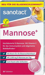 Sanotact Mannose+ mit Niacin Tabletten – Bild 1 von 1