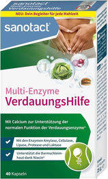 sanotact VerdauungsHilfe Kapseln mit Multi-Enzym-Komplex laktosefrei und glutenfrei – Bild 1 von 1