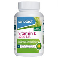 Produktbild von sanotact Vitamin D3 3200 IE Tabletten 90 Stück vegan pflanzlich