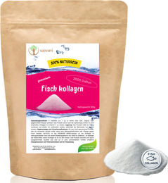SANSEI Fisch Kollagen Pulver Premium 2000 Dalton 500g – Bild 1 von 2