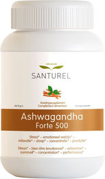 Santurel Ashwagandha Forte 500 Kapseln mit 25 mg Withanoliden vegan – Bild 1 von 1