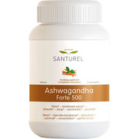 Produktbild von Santurel Ashwagandha Forte 500 Kapseln mit 25 mg Withanoliden vegan