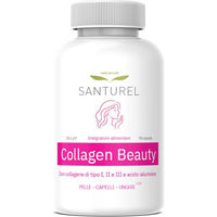 Produktbild von Santurel Collagen Beauty Kapseln mit Kollagen Typ 1, 2, 3, Hyaluronsäure und Gotu Kola