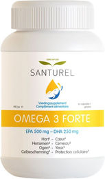 Santurel Omega 3 Forte Kapseln mit 750 mg Omega-3 Fettsäuren 60 Stück – Bild 1 von 1