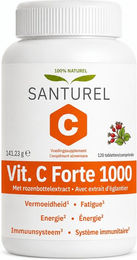 Santurel Vit. C Forte 1000 Vitamin C mit Ascorbinsäure Tabletten 120 Stück – Bild 1 von 1