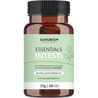 Produktbild von Sanubiom Essentials Intesti Kapseln vegetarisch laktosefrei und glutenfrei