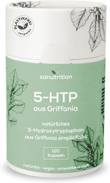 Sanutrition 5-HTP aus Griffonia mit Vitamin B6 und Magnesium Kapseln 120 Stück – Bild 1 von 2