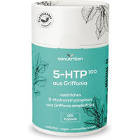 Produktbild von Sanutrition 5-HTP Kapseln mit Vitamin B6 und Magnesium 100 mg 120 Stück