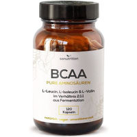 Produktbild von Sanutrition BCAA Kapseln vegan ohne Zusatzstoffe 120 Kapseln