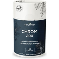 Produktbild von Sanutrition Chrom 200 µg Kapseln ohne Zusatzstoffe 60 Stück