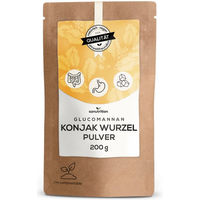 Produktbild von Sanutrition Glucomannan Pulver aus reiner Konjak-Wurzel ohne Zusatzstoffe 200 g